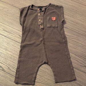NWOT 🐻 Brown Sleeveless Toddler Romper